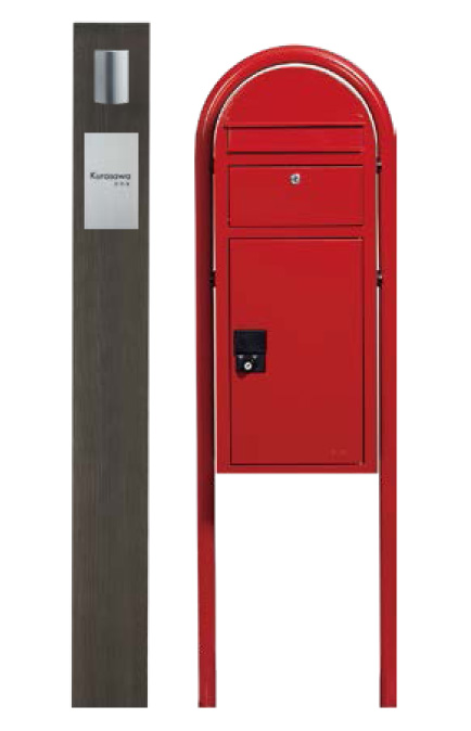 SDW】機能門柱 System Woody1（システムウッディ1） 郵便ポスト・宅配ボックスの激安販売 エクストリム