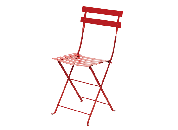 metal chair