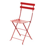 metal chair