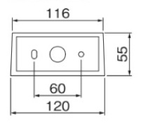 ポージィウォールライトUNDWP 壁面接合部