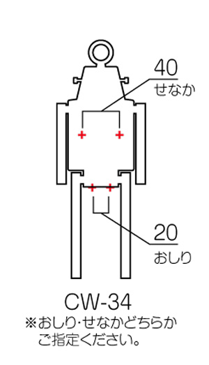 ろぼたくん ボルト位置