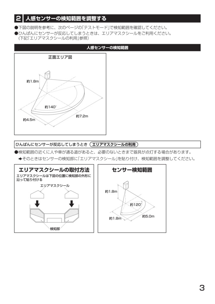 ポージィスポットライトUNDOL4668YS、YB_取扱説明書-09