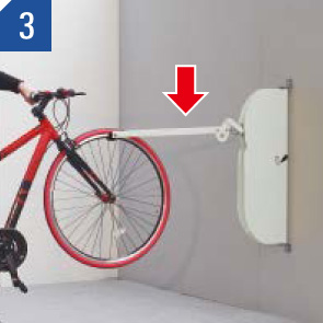 自転車ラックCF-AN 自転車を出す場合 (3)