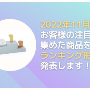 2022年11月のランキング