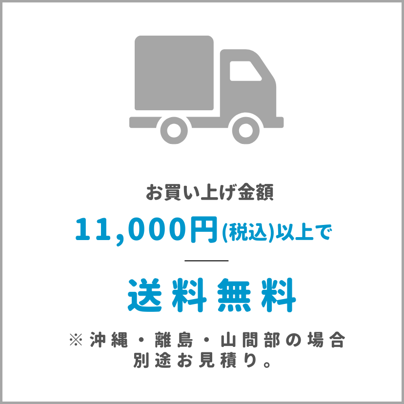 11,000円以上で送料無料