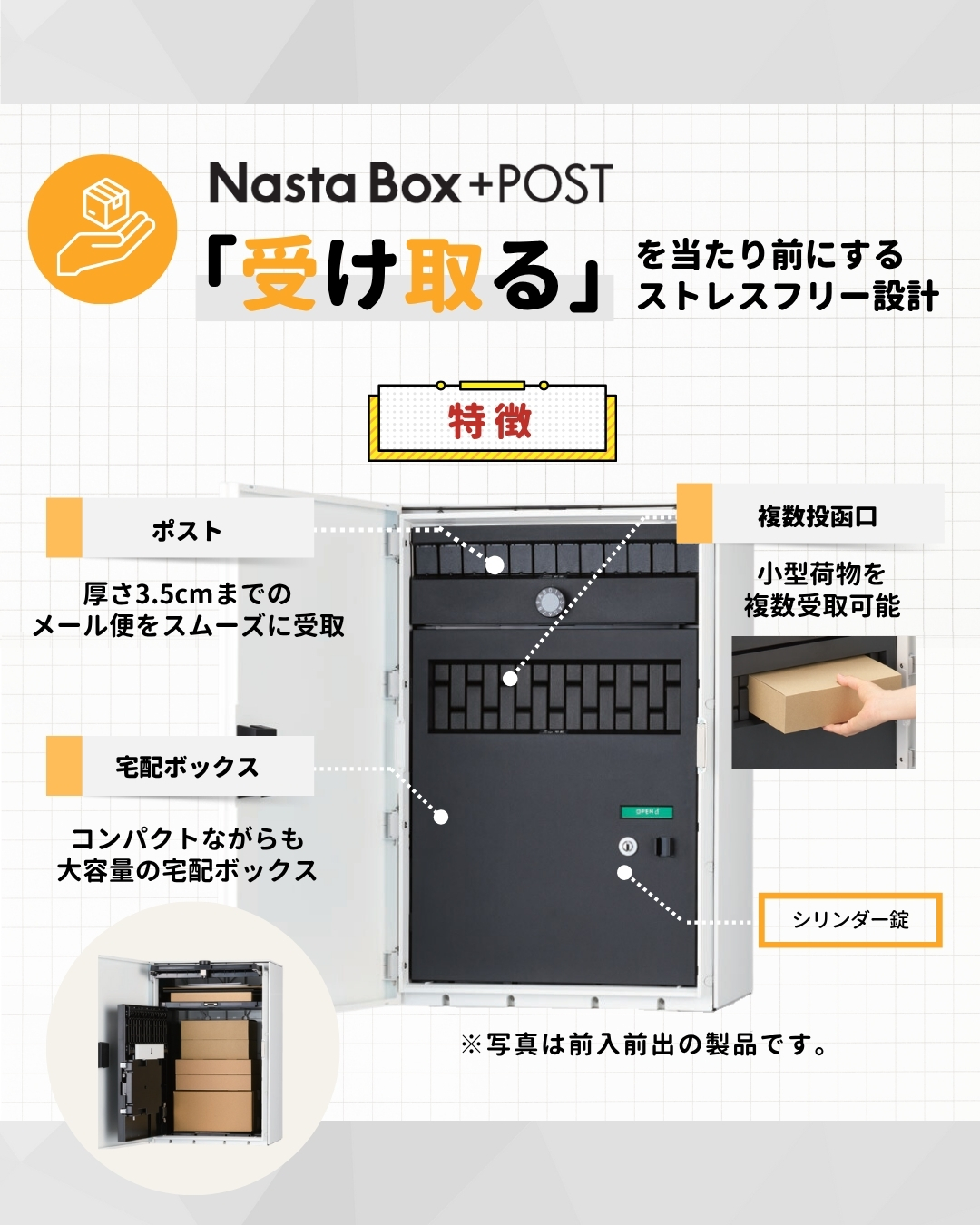 Nasta Box＋POST（ナスタボックス プラス ポスト）商品説明