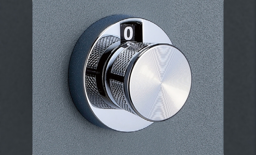 数字をくるくる回して合わせるタイプのダイヤル錠