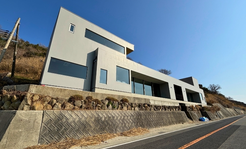 淡路島のヴィラS.EAVES（エスイーブス）の外観