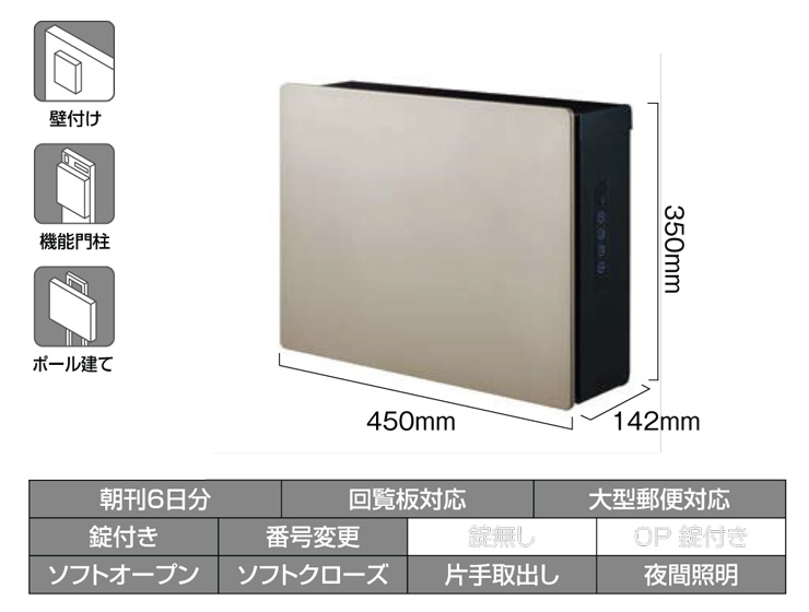 LIXIL ネクストポストL-1型 特徴