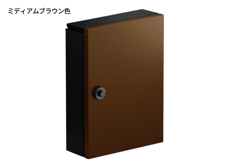 YKKAP エクステリアポストT13型 AME-TY13-XA ミディアムブラウン色