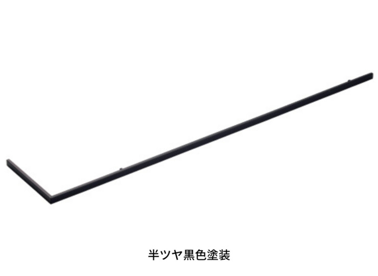 美濃クラフト アクセントラインプラス 組立タイプ コーナー型（C）半ツヤ黒色塗装