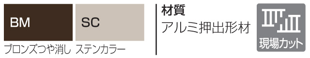 四国化成建材 外装材 美ブロ笠木A1型 仕様