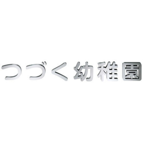美濃クラフト 館銘板/商業看板 文字サイン ステンレス箱文字 C-LS-21 アイキャッチ