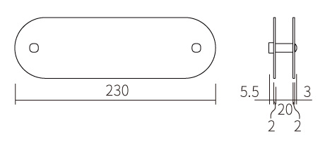 丸三タカギ カリフォルニアンサイン002 CAL4-F2 サイズ