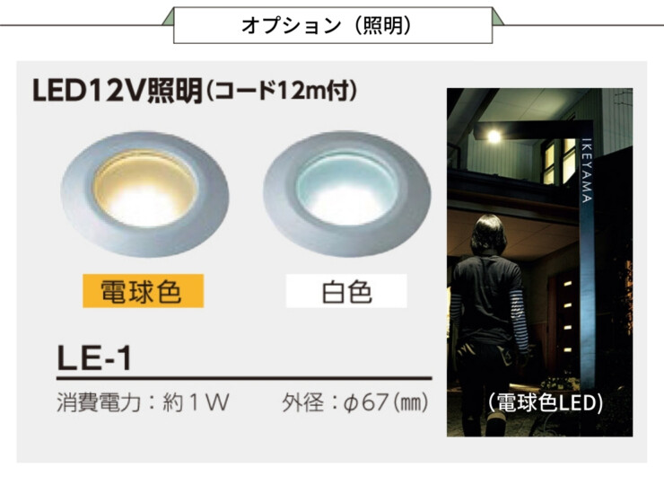 美濃クラフト 機能門柱 チャバ CHA-1 オプション
