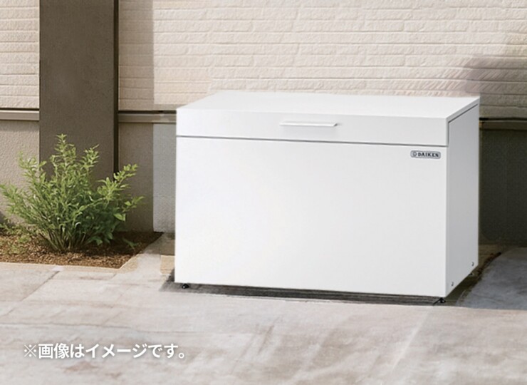 ダイケン ゴミ収集庫 スチールタイプ（小型）クリーンストッカーCKH-B 使用イメージ