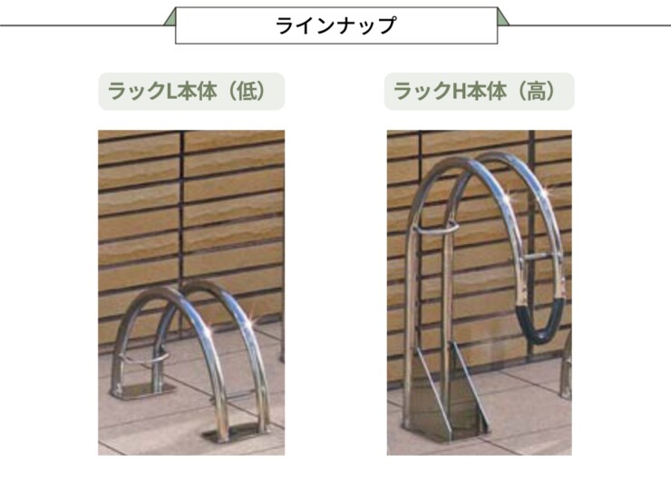 四国化成 サイクルラックS3型 ラインナップ