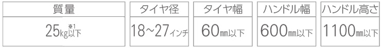 サイクルスタンドCS-MW12（両面タイプ）収納可能自転車