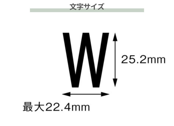 パナソニック 補修部品 ネームシール 黒色文字CT090011K/白色文字CT090012K 文字サイズ