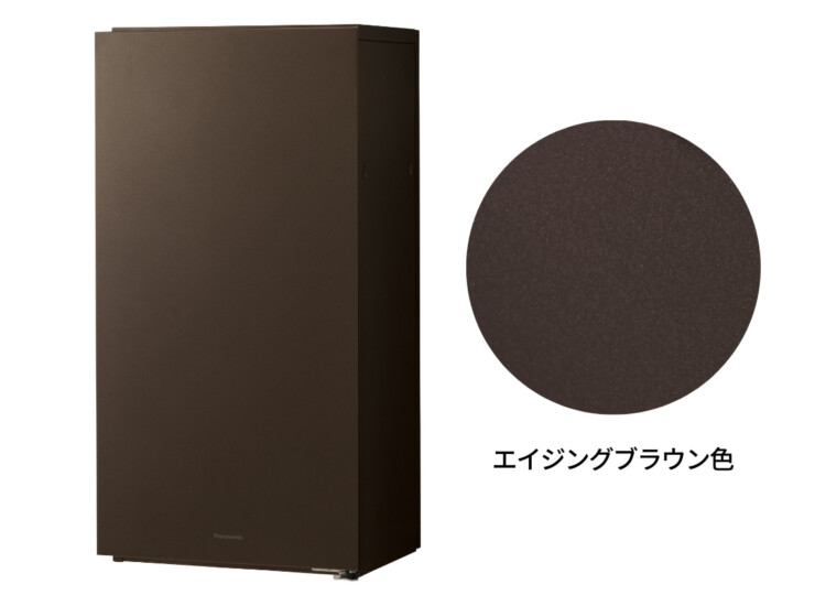 パナソニック ポスト一体型タイプ コンボマルチ ラージハーフタイプ（1ボックス）前入れ前出し CTN1160R（L）エイジングブラウン色