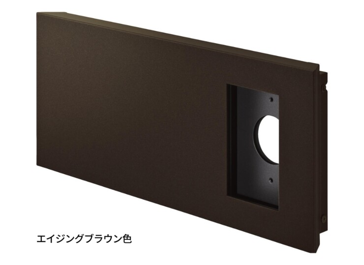 パナソニック ポスト一体型宅配ボックスコンボマルチ 関連商品 カメラドアホンパネルMD-1型 エイジングブラウン色 CTN8570MA