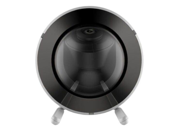 gahter モニター付きWi-Fi防犯カメラ 屋内外兼用 固定ドームIP カメラ DS-2CV2121G2-IDW デザイン