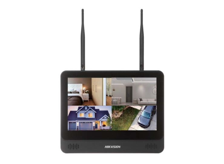 gahter モニター付きWi-Fi防犯カメラ モニター付きWi-Fi レコーダー DS-7604NI-L1/W アイキャッチ