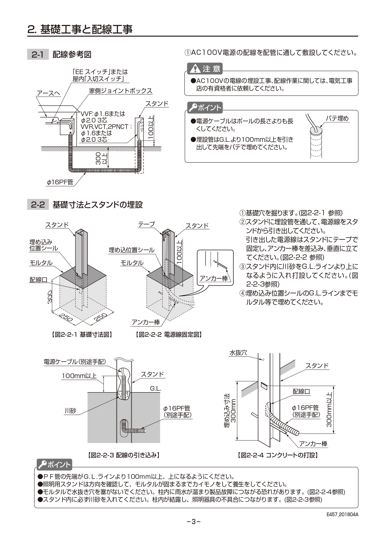 LPK-33型用スタンド 取説3