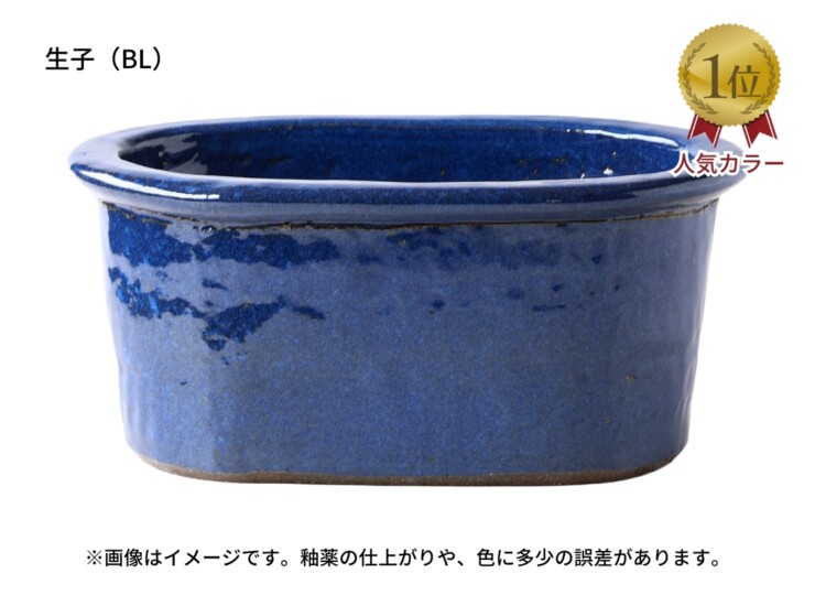 陶里 信楽焼浴槽 ハネノバス 小判型 1人用 標準タイプ F-OV-1200 生子（BL）