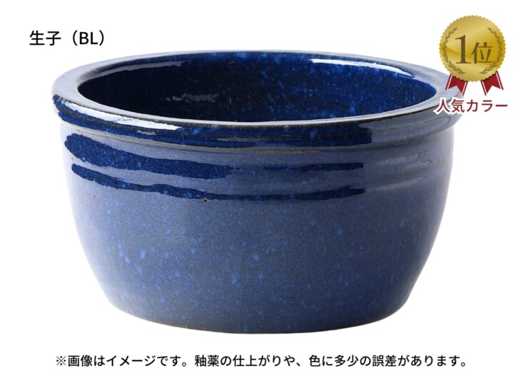 陶里 信楽焼浴槽 ハネノバス 丸型 1～2人用 中型タイプ F-RO-1200 生子（BL）