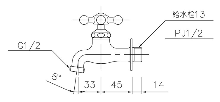 蛇口クロスF202-204