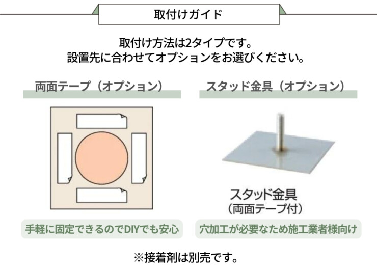 丸三タカギ 風水表札 大理石タイプ 取り付けガイド