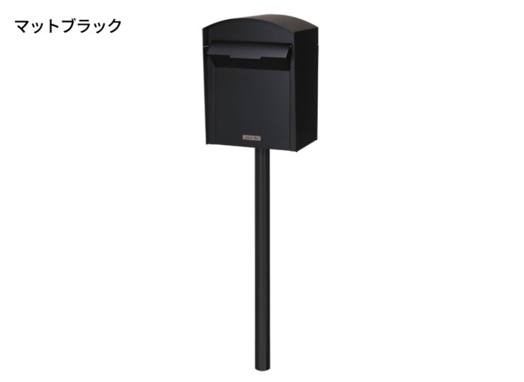 オンリーワンクラブ 独立ポスト Caneles（カヌレ）マットブラック