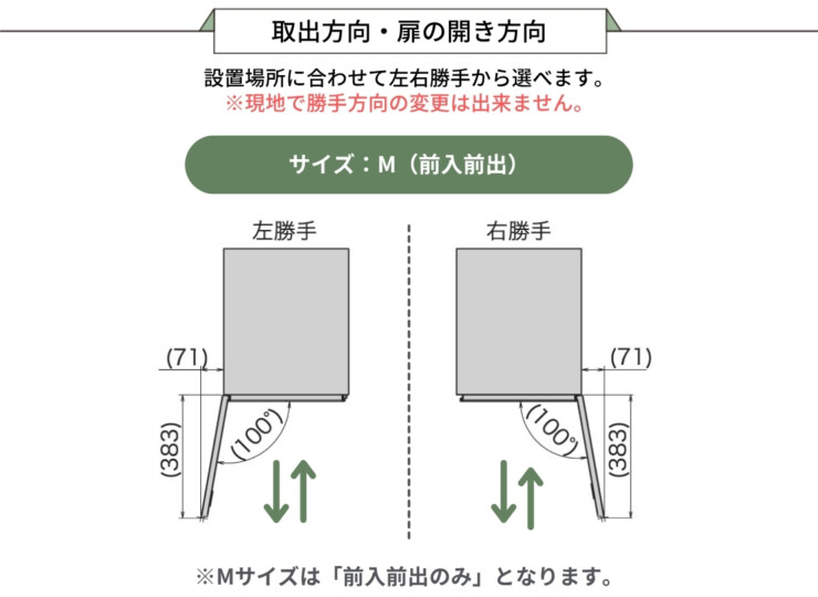 トーシンコーポレーション LED照明付門柱 MONO（モノ）GW-MONO 扉開き方向