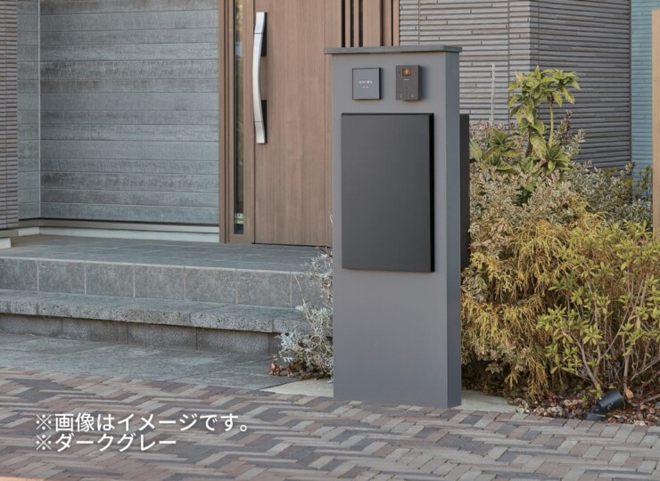 トーシンコーポレーション LED照明付門柱 MONO（モノ）GW-MONO 使用イメージ