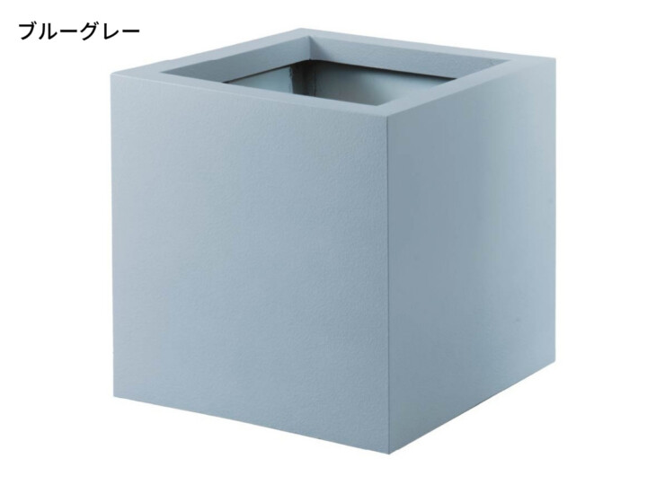 トーシンコーポレーション プランター FRP大型スクエア ブルーグレー