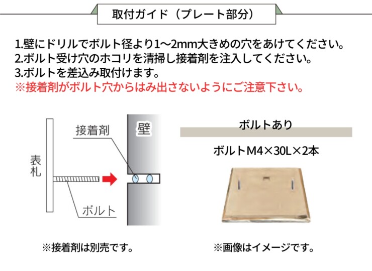 福彫 ニューブラスアイアン コンビネーション 取付ガイド プレート部分
