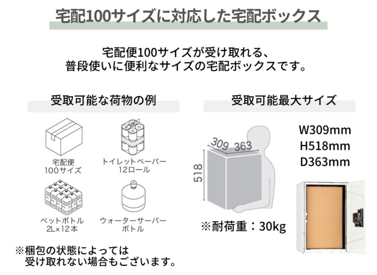 ナスタ Nasta Box LIGHT（ナスタボックスライト）サイズL 受取可能サイズ