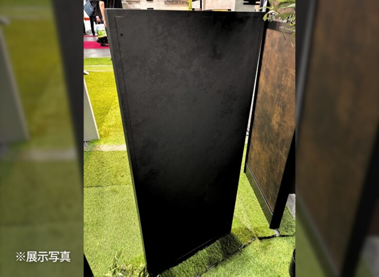 福彫 看板・銘板 自立式サイン（LED100V）ステンレス切抜き KZ-207 展示写真