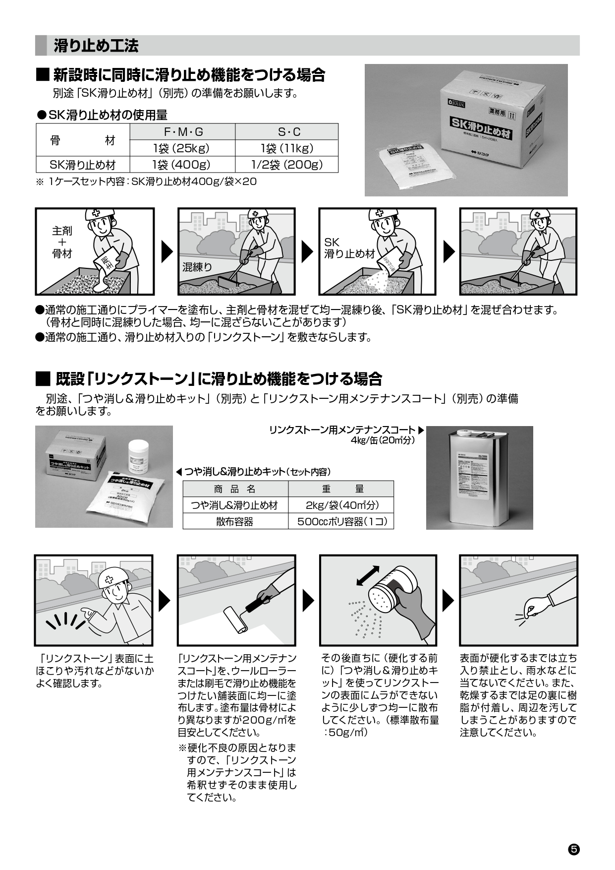 リンクストーン 施工説明書