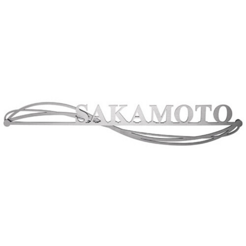 美濃クラフト スーパーステンレス表札 スーパーステンレス-キリモジ-（切文字）二層タイプ MGX-11 アイキャッチ