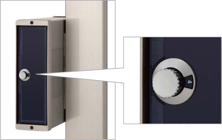 四国化成建材 マイ門柱3型 ダイヤル錠仕様