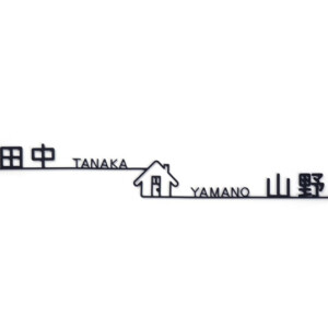 丸三タカギ for2世帯 切文字タイプ NKM2W-E1 アイキャッチ
