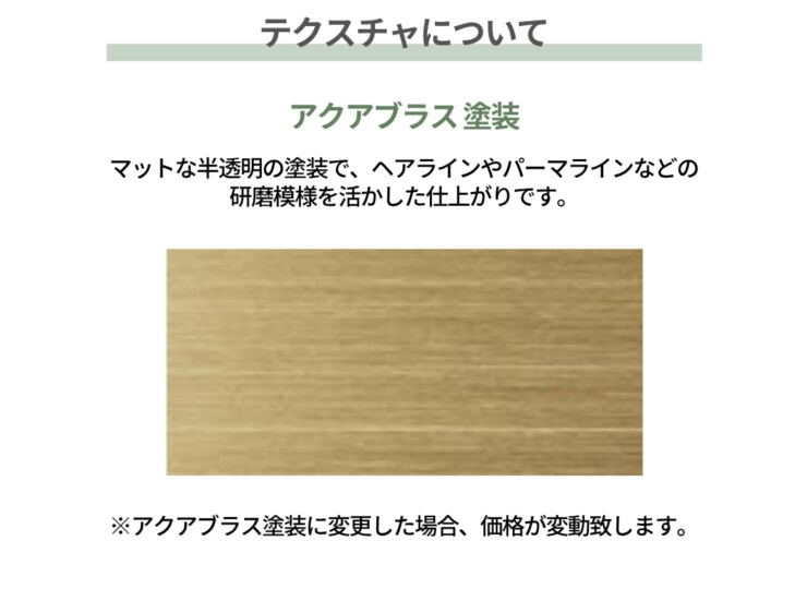 美濃クラフト ナンバー表札 No（ナンバー）アクアブラス塗装について