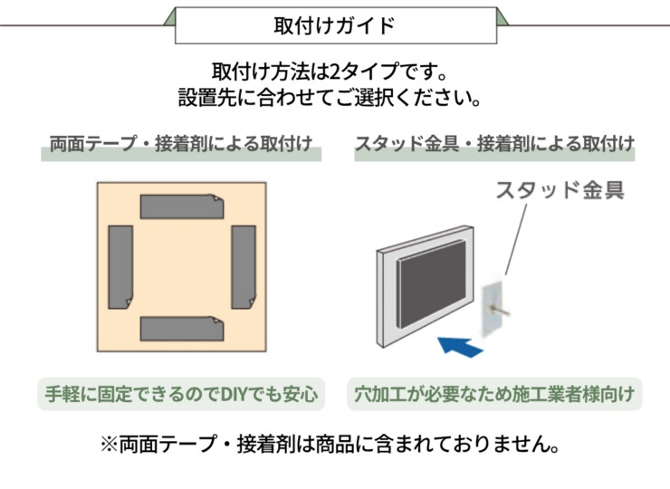 丸三タカギ for2世帯 タイルタイプ 取付ガイド