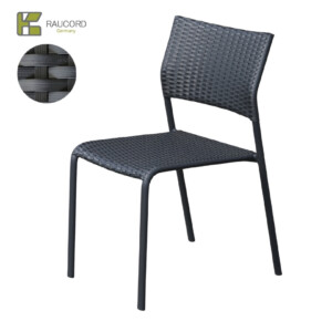かじ新 K.RAUCORD（ケイ.ラウコード）オリオ スタッキングサイドチェア グレイブラック ORIO SIDEGB アイキャッチ
