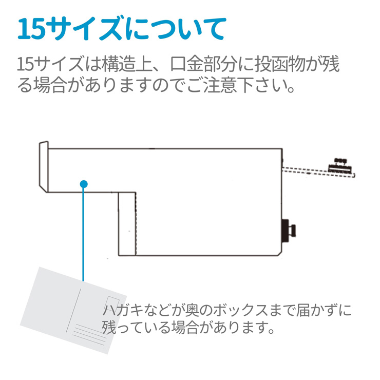 YKKAP エクステリアポストG3型 15サイズについて