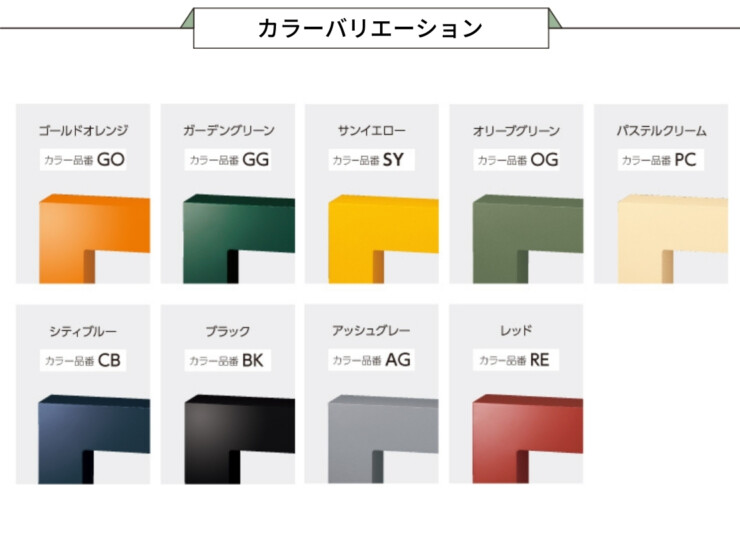 美濃クラフト 機能門柱 チャバシリーズ専用オプション BOX型インターホンカバー POH-2 カラーバリエーション