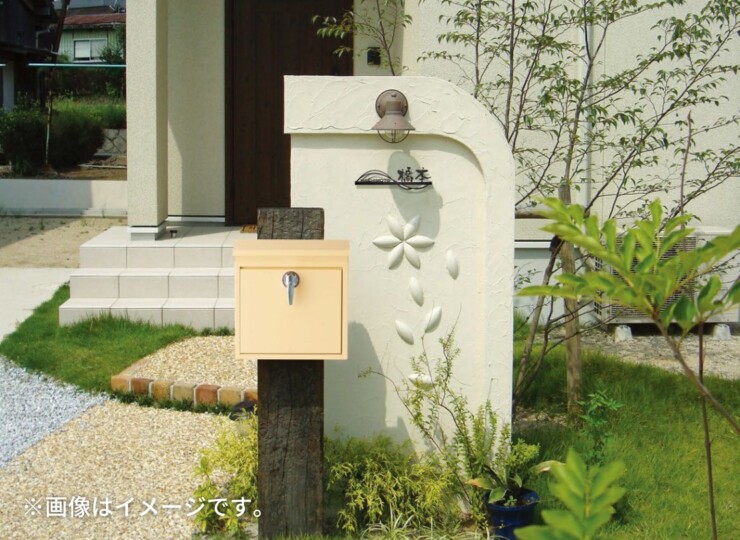 美濃クラフト 壁掛けポスト POMO（ポモ）使用イメージ