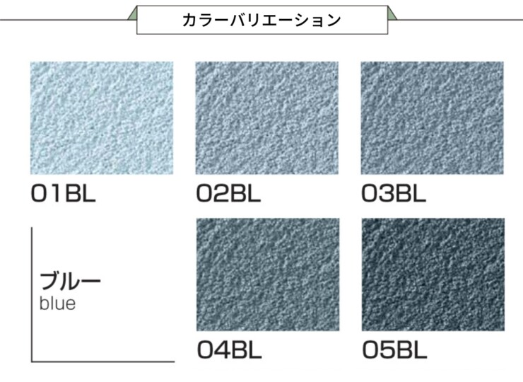 四国化成建材 外装材 パレットHG ローラー塗りタイプ （ニュアンスカラー）ブルー
